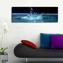 Wallity Lienzo Decorativo Iluminado con LEDs Multicolor 30 x 90 cm
